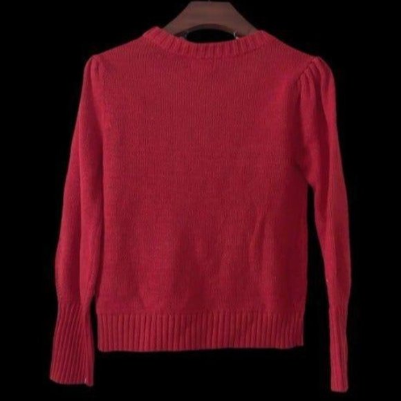 Style & Co Women's Lovely Red Sweater - Picture 7 of 8